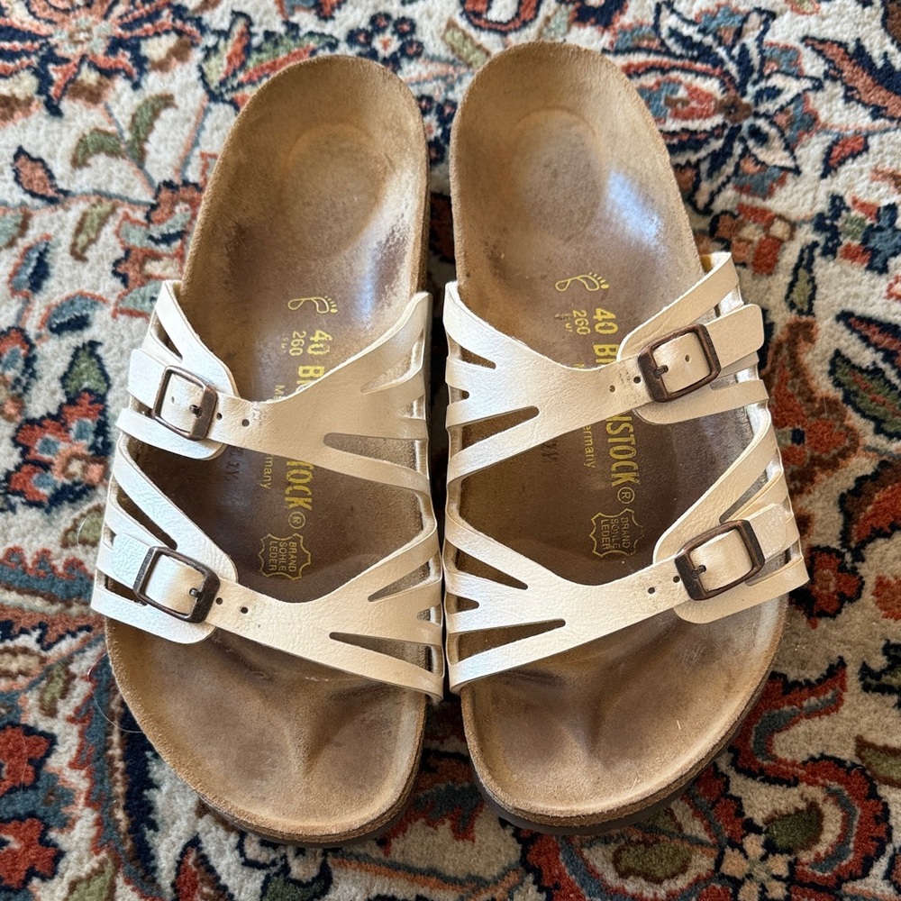 Birkenstock Granada gold size 40